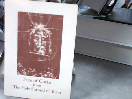 USED - Face of Christ from The Holy Shroud of Turin pamphlet