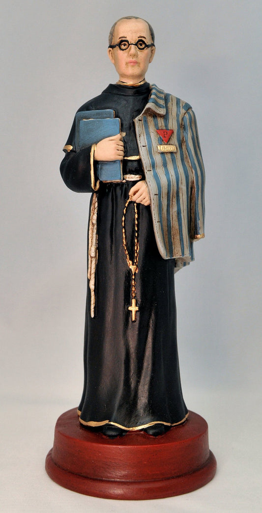 St. Maximilian Kolbe - 8.5" Statue