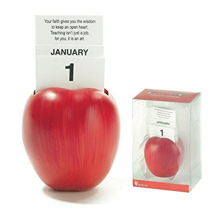 Teacher perpetual calendar with daily scripture verses