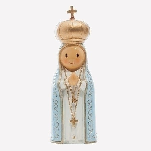 4.25 inch Our lady of Fatima statue