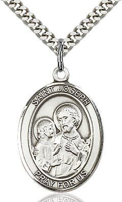 St. Joseph Oval Patron Series - Necklace