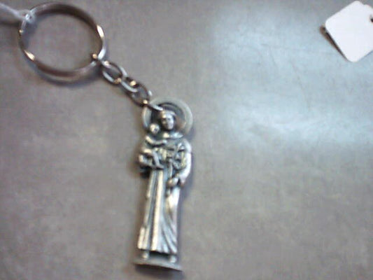 St. Anthony metal keychain