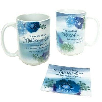 Mother-In-Law Coffee Mug and Coaster Set