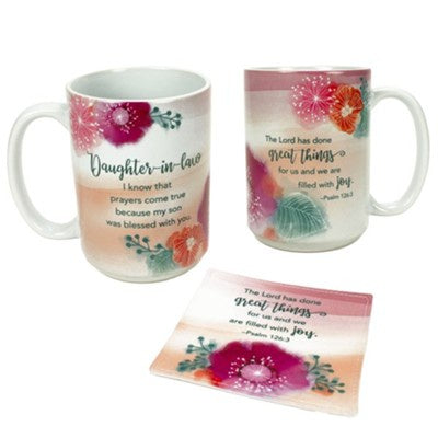 Daughter-In-Law Mug and Coaster Set