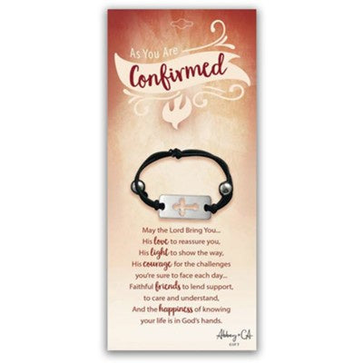 Confirmation Cross Bracelet and Card