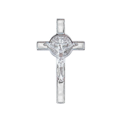 St. Benedict Crucifix Lapel Pins In Assorted Colors
