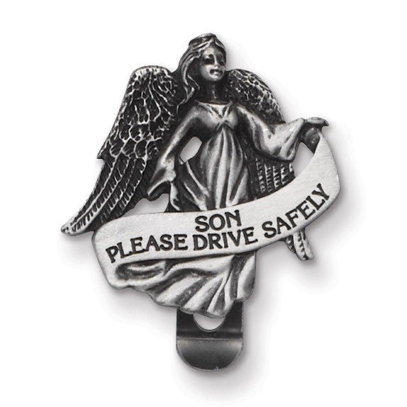 Please Drive Safely - Guardian Angel - Visor Clip – St. Anthony's ...