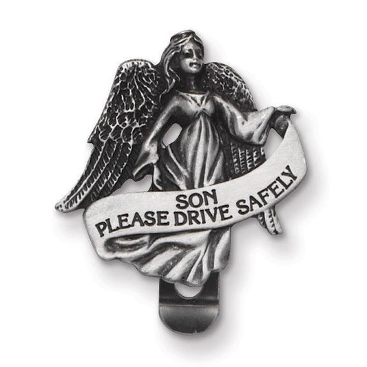 Please Drive Safely - Guardian Angel - Visor Clip