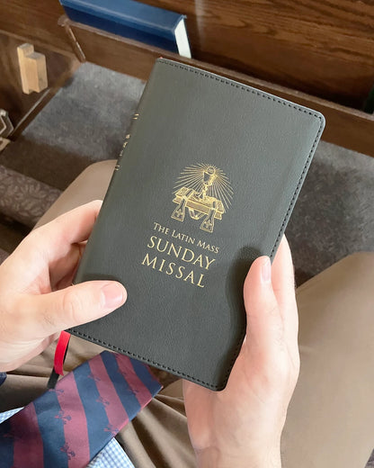 The Latin Mass Sunday Missal - 1962
