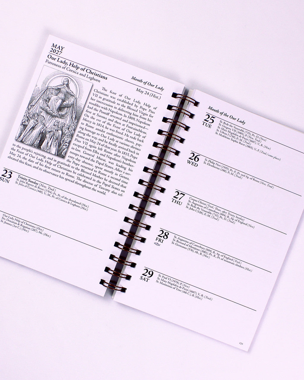 *2027* Saints Calendar & Planner, 16 Month - Coming Soon