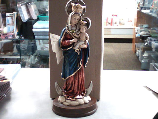 Our Lady of the Rosary - 9" Statue