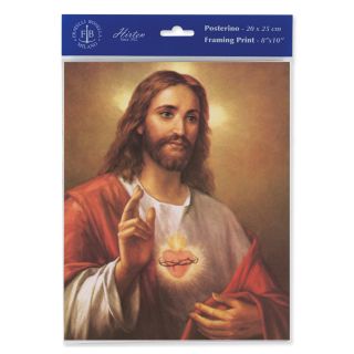 Sacred Heart of Jesus Poster 8" x 10"