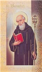 St. Benedict Biography & Prayer folder