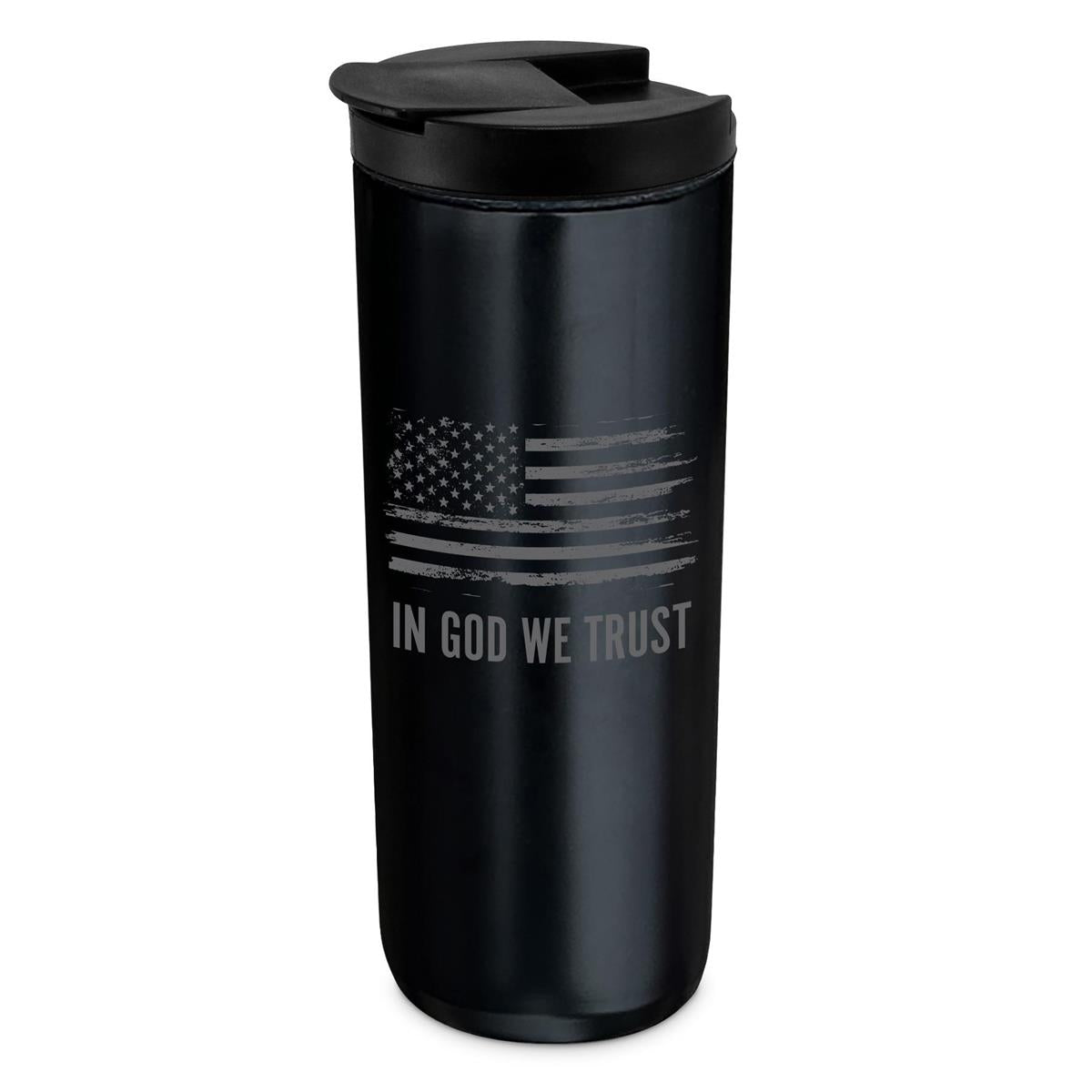 Back-out US Flag "In God We Trust" - 20oz Tumbler