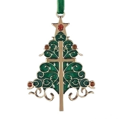 The Christmas Tree Cross Ornament