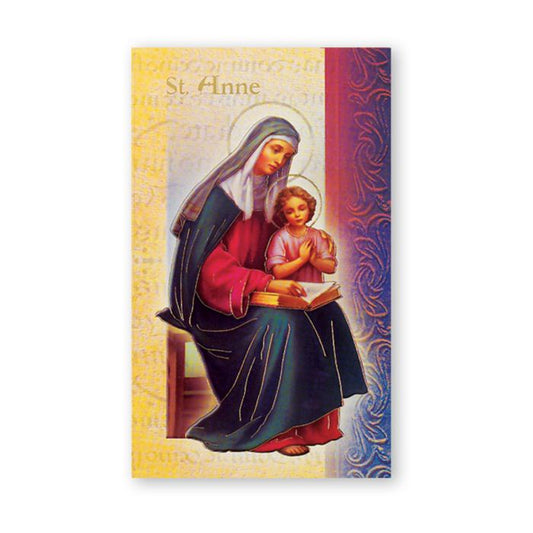 St. Anne Biography and Prayer Folder