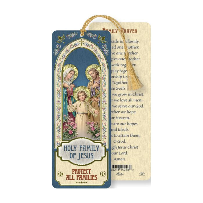 Holy Family Bookmark with Tassel