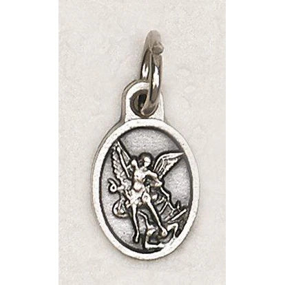 St. Michael Oval Mini Medal