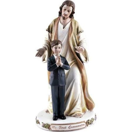 9.5" Jesus with Praying Boy