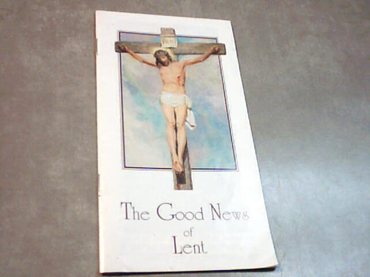 The Good News of Lent pamphlet