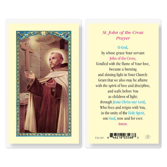 St. John of the Cross Holy Card