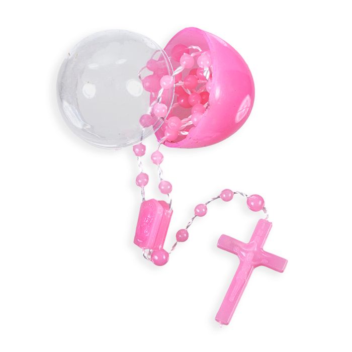 Small Rosary in Easter Egg with Rosary