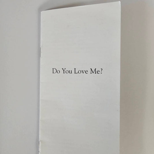 Do You Love Me? Pamphlet