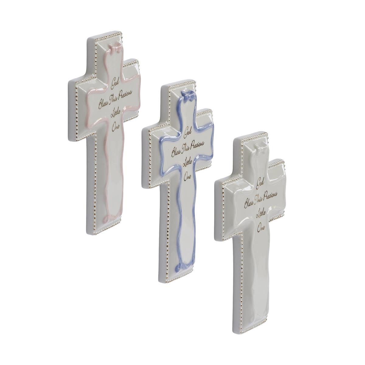 God Bless This Precious Little One Wall Cross