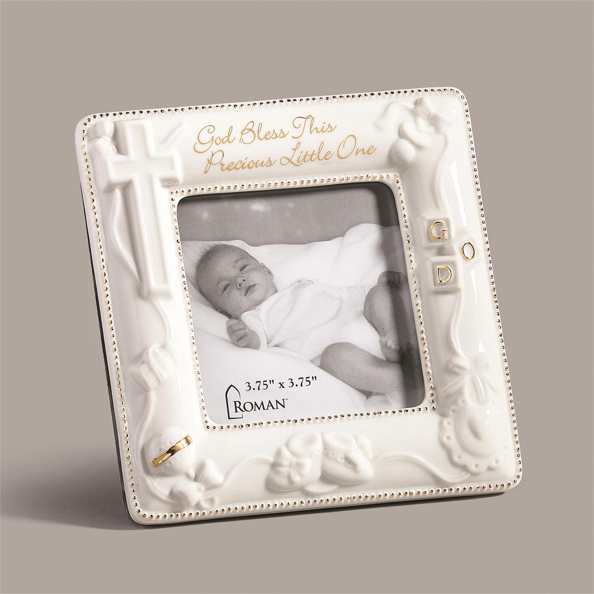 God Bless This Precious LIttle One Picture Frame