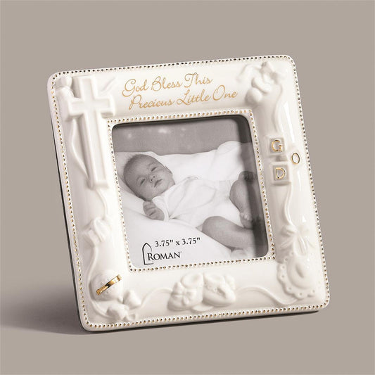 God Bless This Precious LIttle One Picture Frame