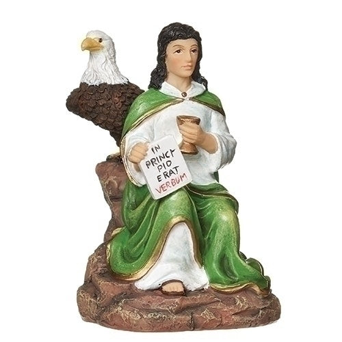 3"H ST JOHN THE EVANGELIST STATUE