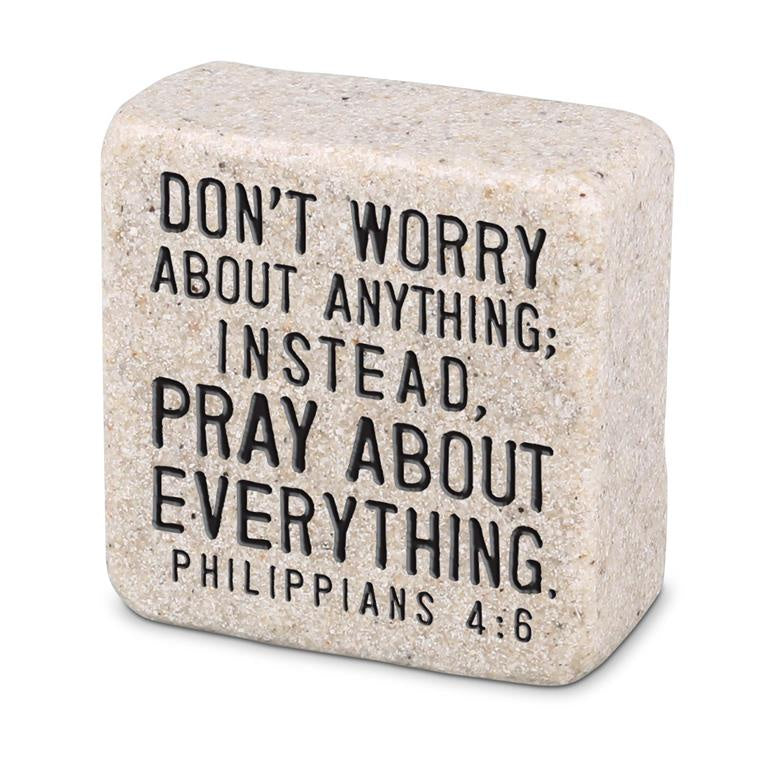 Tabletop Scripture Stone