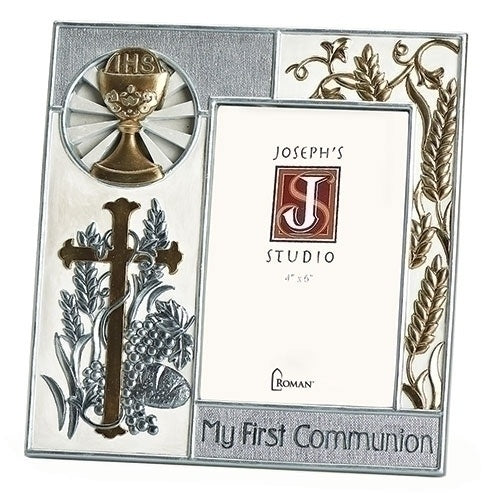 My First Communion Silver Photo Frame - 8"