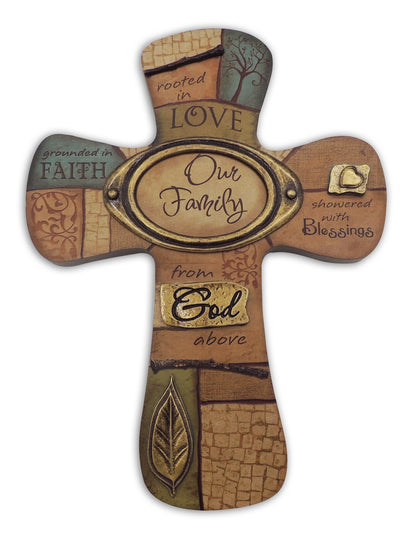 Our Family Cross - 8"H
