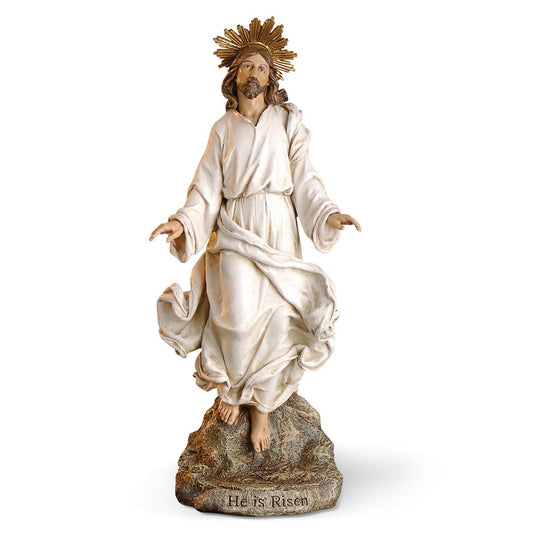 12" Risen Christ Statue
