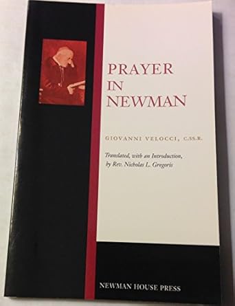 USED BOOK: Prayer in Newman by Giovanni Velocci, C.SS.R