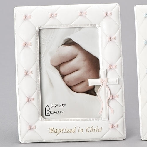 7" Baptism Frame, Fits 3.5x5 Photo