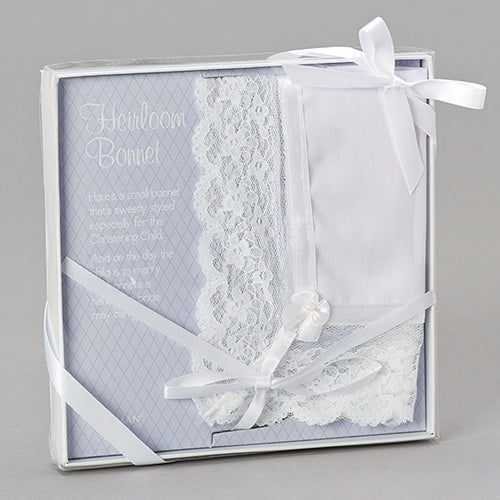 Heirloom Bonnet Becomes Wedding Hankerchief