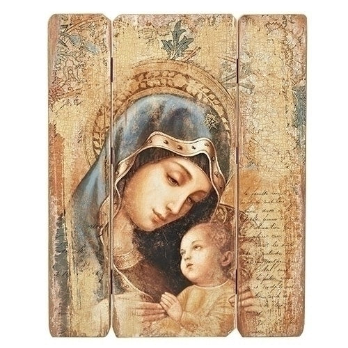 Madonna and Child decorative Panel - 26"