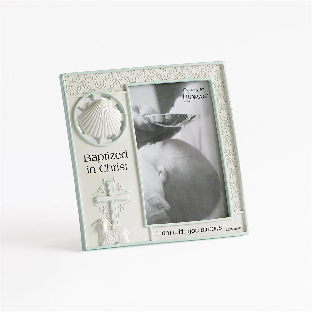 " Baptized In Christ " Frame