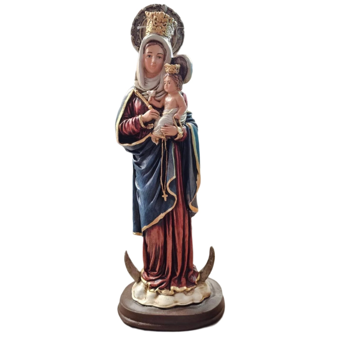 Our Lady of the Rosary - 9" or 14.5" Statue