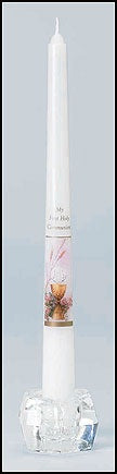 Bread of Life First Communion Taper Candle