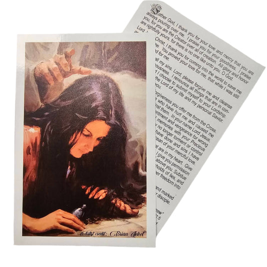 Surrender Prayer Prayer Card