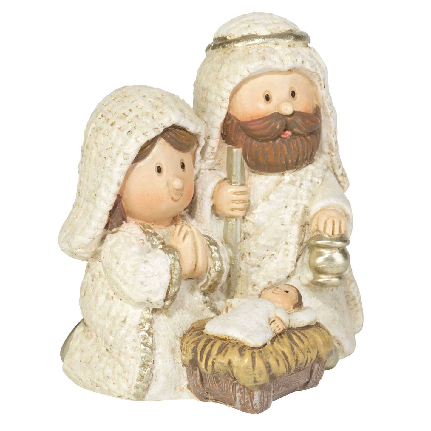 Holy Family, 1 Piece Mini Nativity - 2.5"