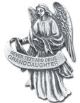 Guardian Angel Visor Clip "Never Text and Drive Granddaughter"