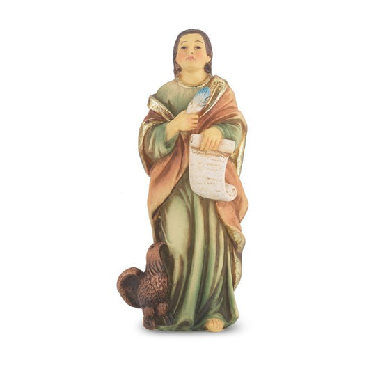 St. John, 4" Italian Statue