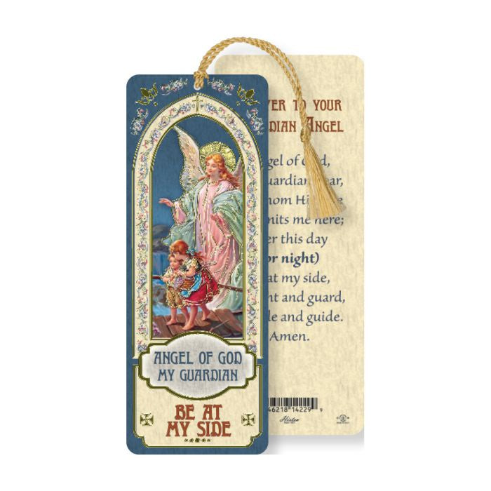 Guardian Angel Bookmark with Tassel