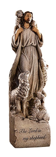 The Lord Is My Shepherd - 12" Statue