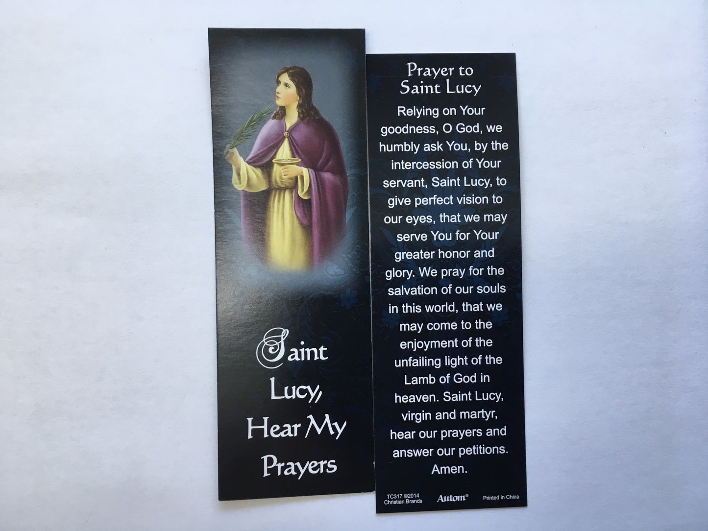 St. Lucy - Bookmark