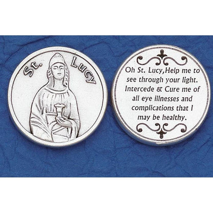 Pocket Tokens / Coins (Variants Include: Trinity, Mary, Angels, Saints, and More)